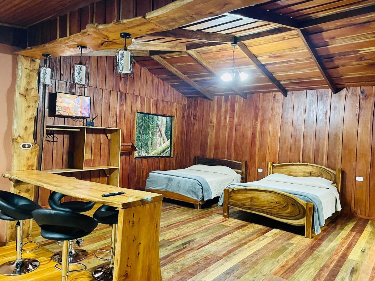 Cabanas La Montana Mountain Lodge Монте-Верде Экстерьер фото